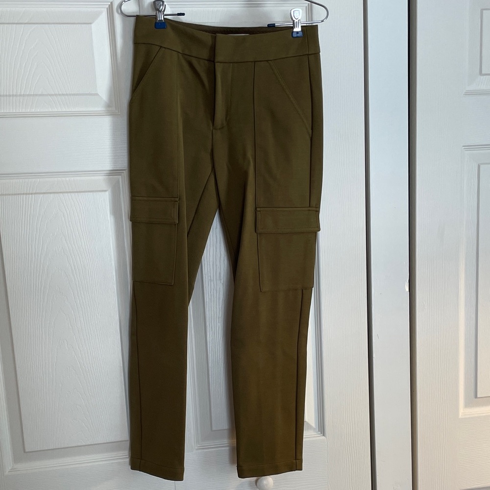 Anthropologie army green Straight Leg Cargo Pants